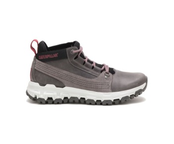 Caterpillar Hiking Boots South Africa Urban Tracks Hiker Grey - Cat Boots For Men - BK6137850